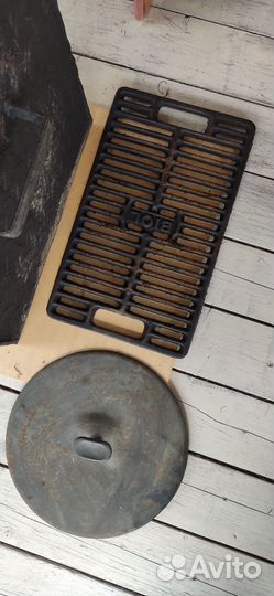 Чугунный пресс для гриля