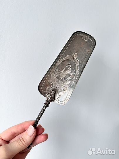 Лопатка для торта, винтажный винтаж из Франции