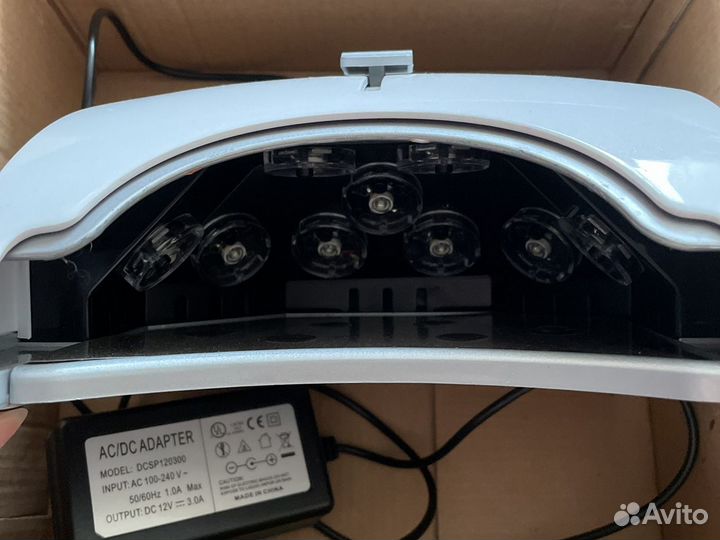Led лампа для ногтей runail 18вт