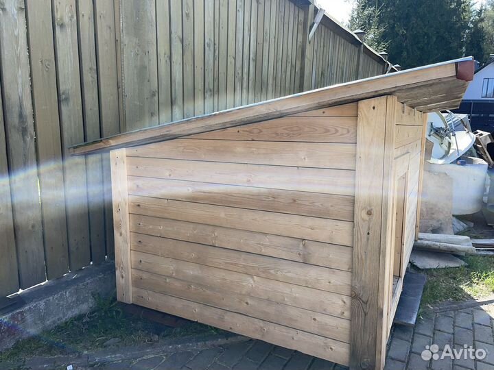 Будка для собаки утепленная новая