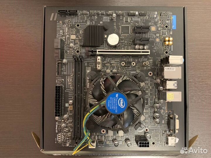 Процессор Intel Core i5 10400f + MSI B560M-A Pro