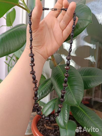 Бусы натуральные камни Винтаж