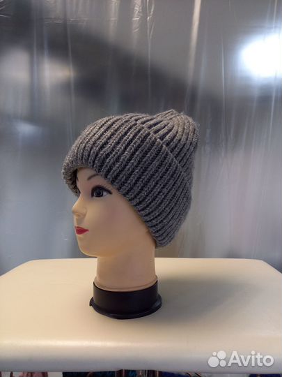 Шапка женская зимняя вязаная