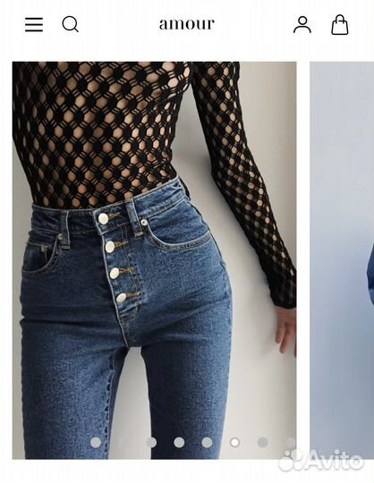 Джинсы amour