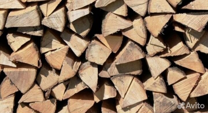 Дрова колотые дуб