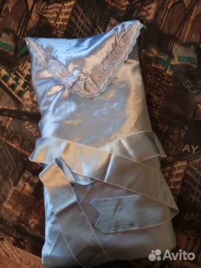 Одеяло на выписку для мальчика