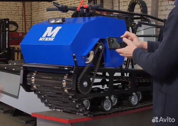 Мотобуксировщик мужик М500 стандарт 15 л.с