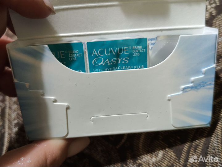 Линзы контактные acuvue oasys -4,75