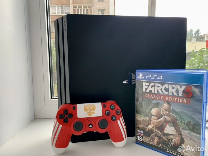 Sony Playstation 4 PRO 1tb идеал