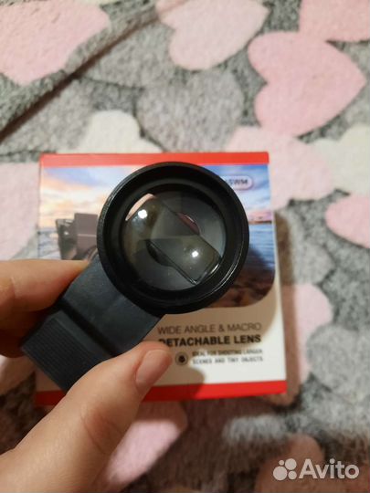 Макро камера рыбий глаз