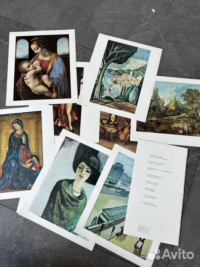 Картины из собрания эрмитажа 1974г