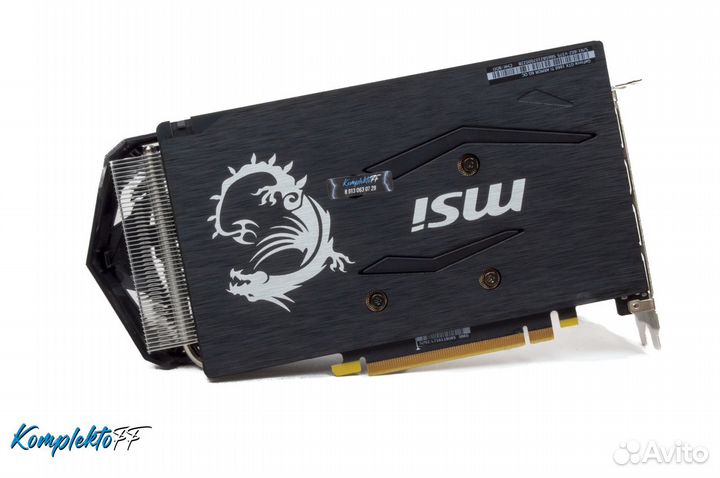 Видеокарта MSI GeForce GTX 1660 Ti armor OC 6gb