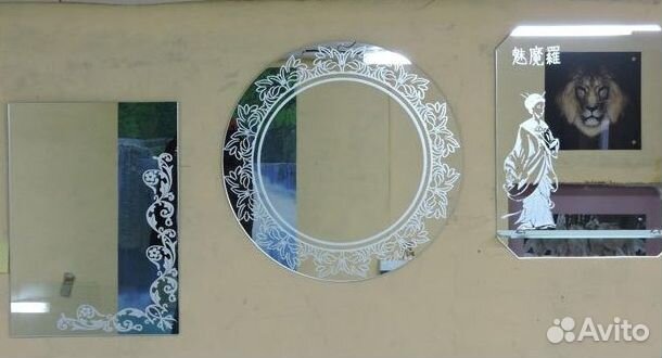 Зеркало с фацетом на заказ