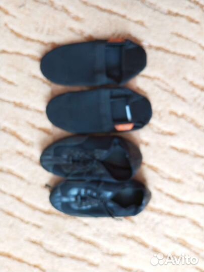 Балетки для танцев черные