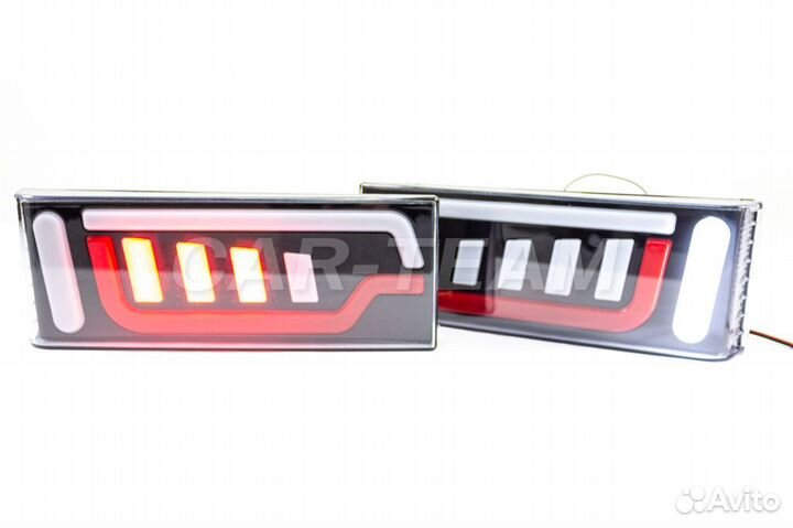 Задние фонари в стиле audi на 2108-2114