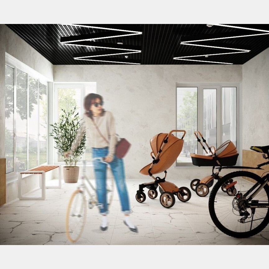 1-к. квартира, 43,8 м², 2/8 эт.