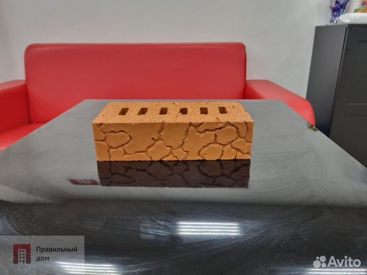 Кирпич цокольный полнотелый рядовой AF