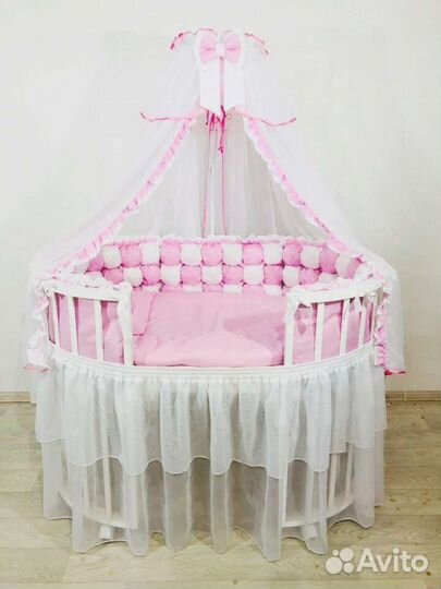 Бортики в детскую кроватку