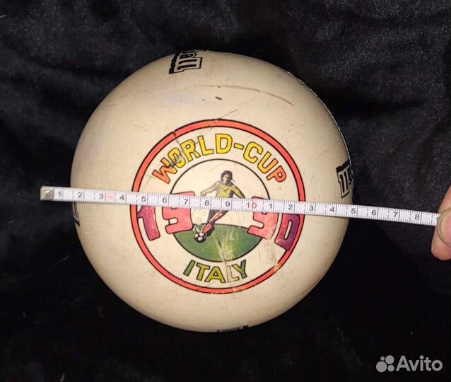 Мяч резиновый сувенирный world-cup italy