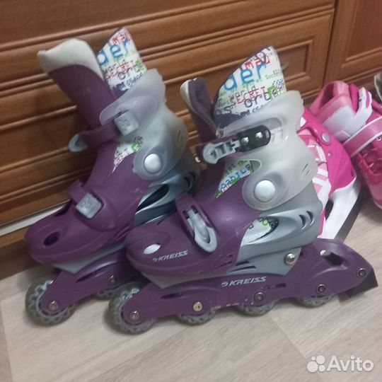 Роликовые коньки, ролики