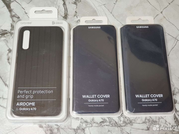 Чехлы Samsung Note 9 A70 оригинальные