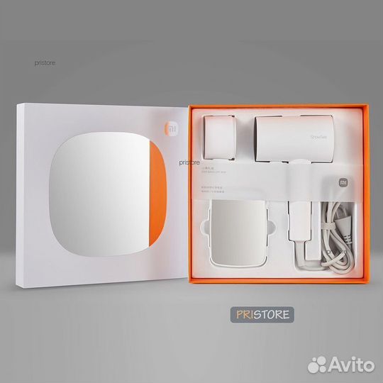 Подарочный набор фен + зеркало Xiaomi