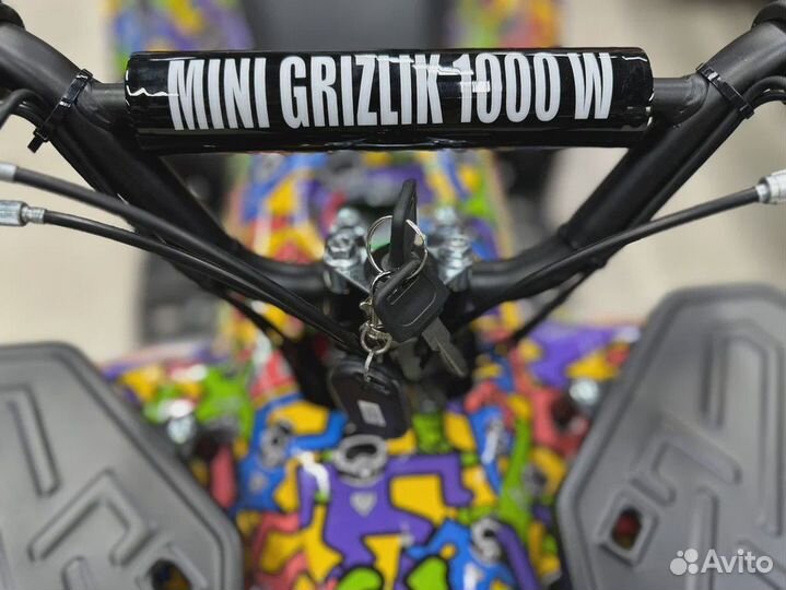 Электро Квадроцикл Mini grizlik 1000W