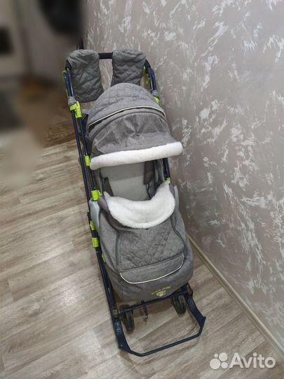 Санки коляска ника 7 3