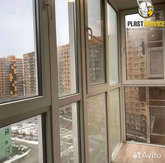 Пластиковые окна Veka, остекление балконов лоджий