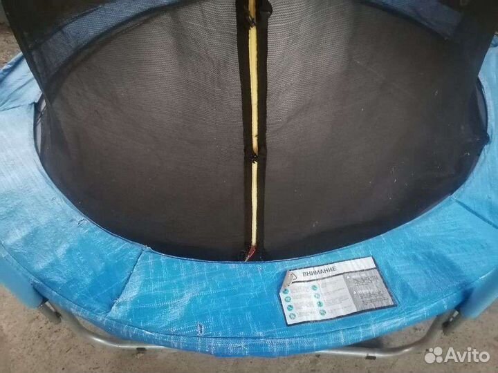 Батут с сеткой бу 244см