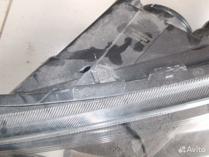 Передняя левая фара чери тиго 2