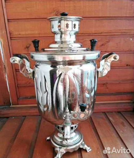 Самовар дровяной угольный