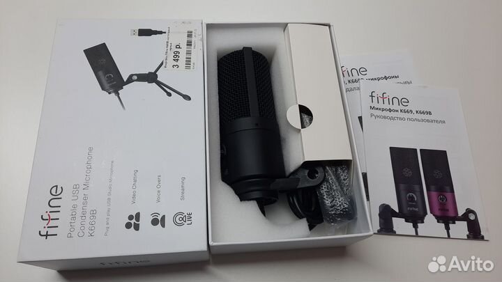 Микрофон Fifine k669b