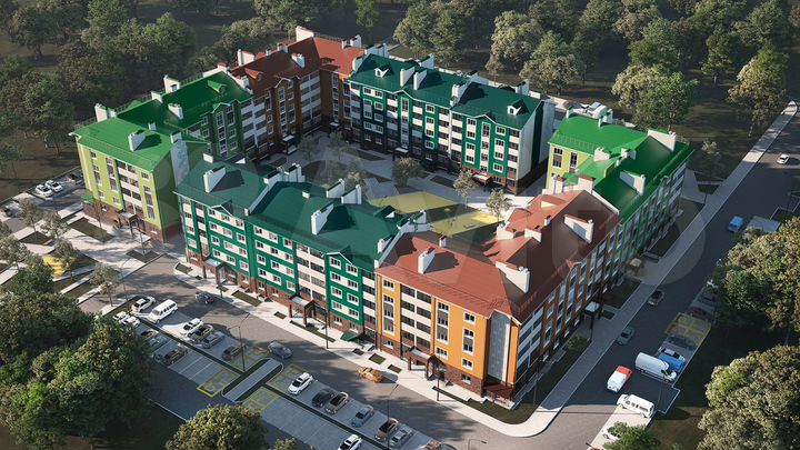 3-к. квартира, 91,9 м², 1/5 эт.