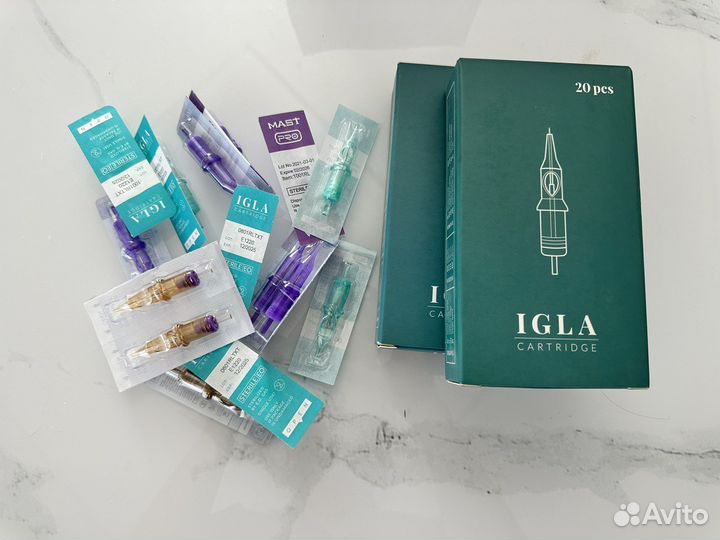 Катриджи для перманентного макияжа