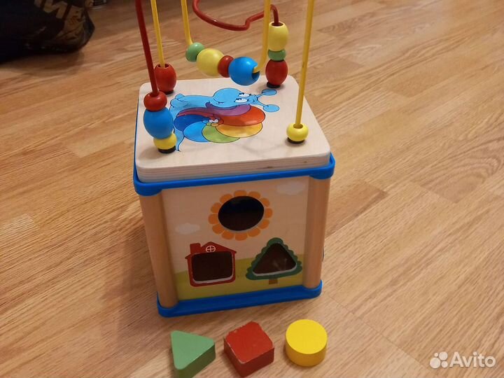 Сортер +1 для детей. Развивающая игрушка