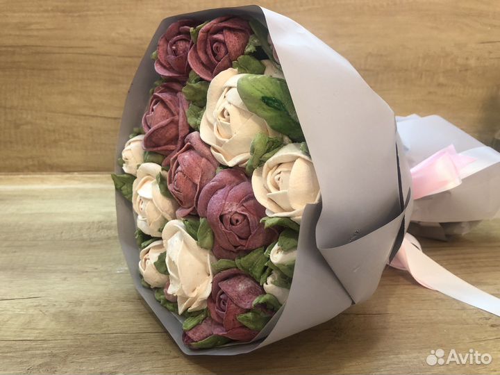 Зефир букеты сладкий подарок учителю девушке