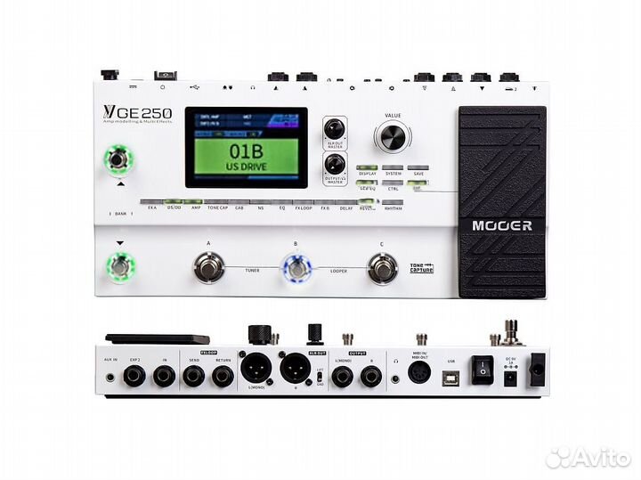 Mooer GE250 гитарный процессор