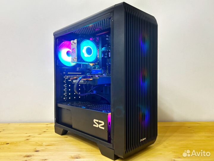 Игровой пк/Ryzen 3 4100/GTX 1660/16Gb Ram/512Gb