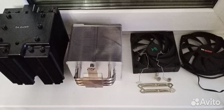 Кулера be quiet dark rock PRO 4 и deepcool AK500