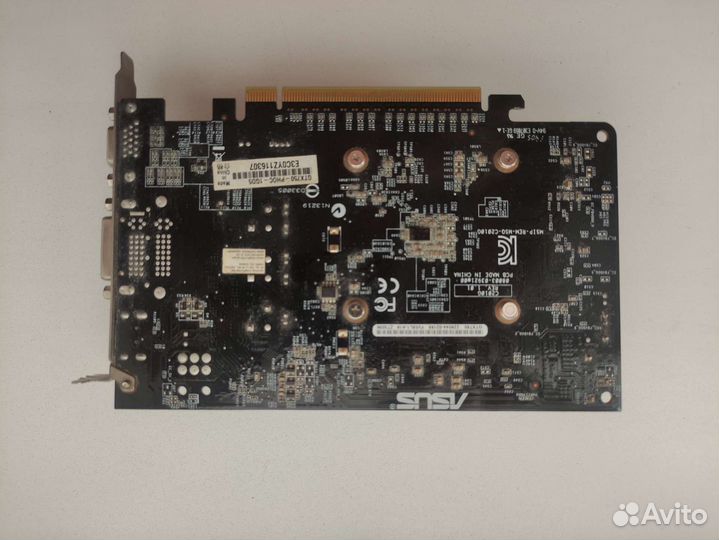 Видеокарта asus geforce GTX 750