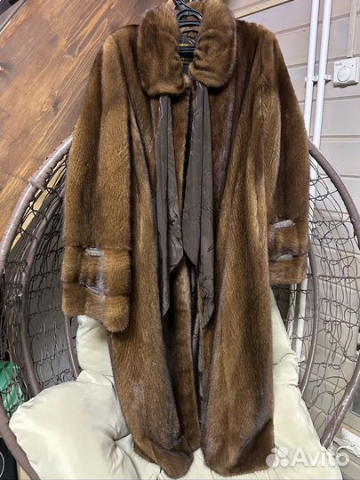 Шуба норковая 46 48 длинная