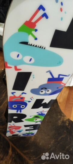 Сноуборд детский с креплениями
