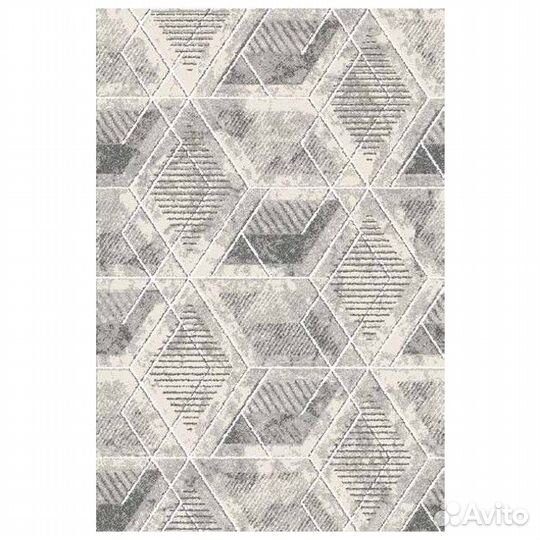 Ковер Appolo 2007-825 800х1500мм полиэстр серый