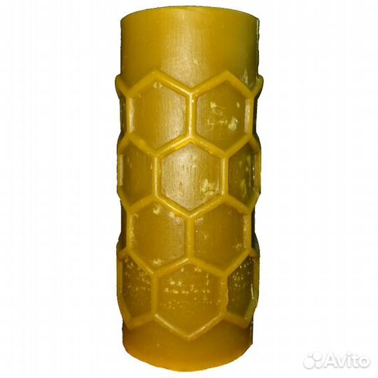 Силиконовая форма для свечей Цилиндр с сотами 7 (0