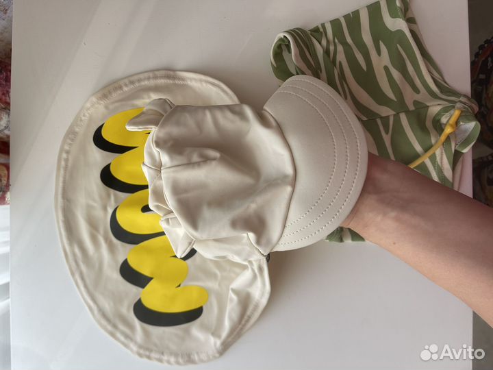 Комплект для купания плавки и панама