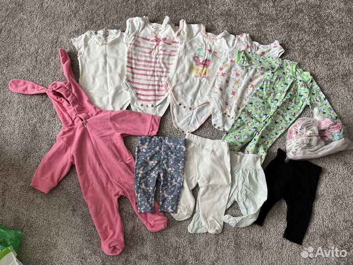 Вещи пакетом на девочку