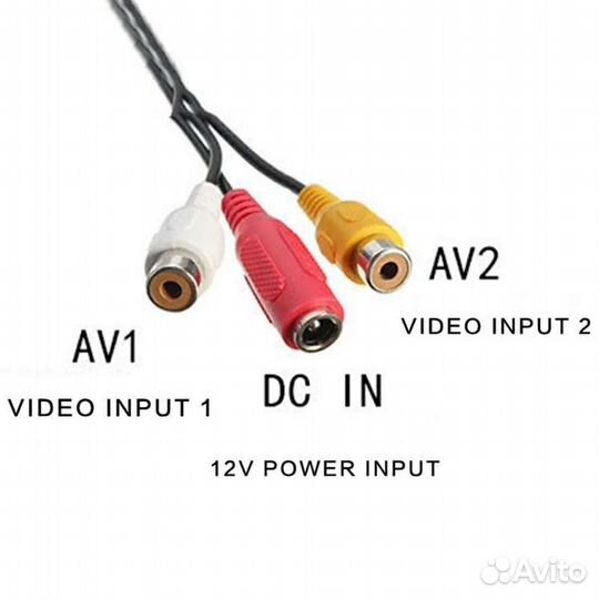 Монитор 5 дюймов в авто на 2 камеры.Новые.Гарантия