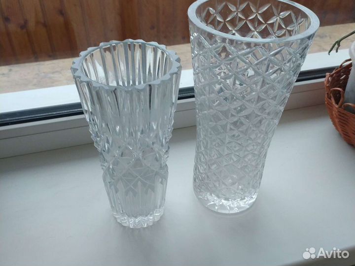 Хрустальная конфетница СССР, ваза