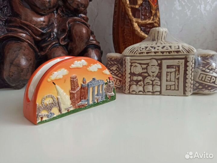 Сувениры,Кофейная пара, бокалы, статуэтка и др